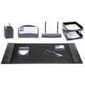 Dacasso Dacasso D2220 Crocodile Embossed 10-Piece Desk Set D2220